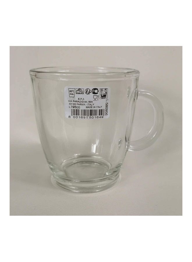 Latte Glass Cup Clear