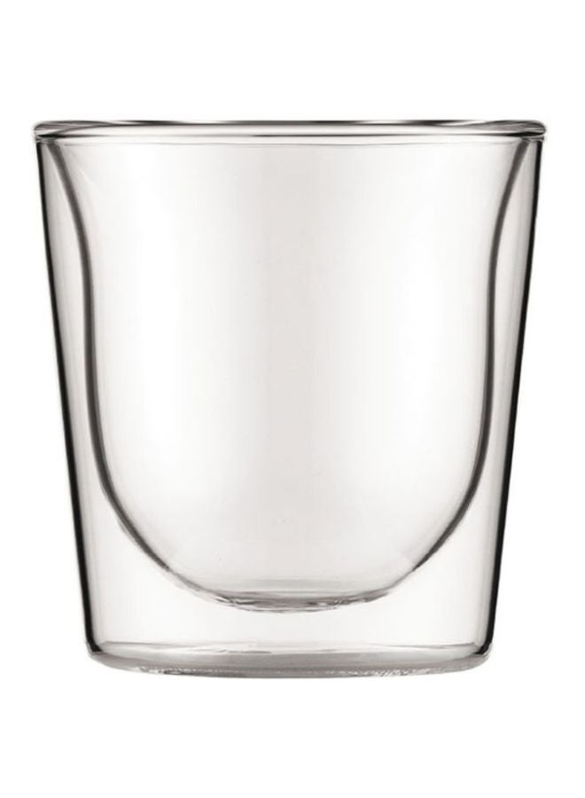 2-Piece Skal Double Wall Glass Multicolour 250ml