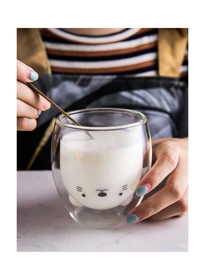 Double Wall Glasses Cup multicolour