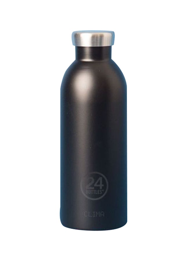 Double Walled Stainless Steel Water Bottle Black