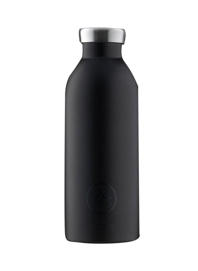 Double Walled Stainless Steel Water Bottle Black