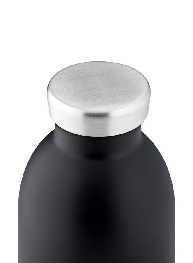Double Walled Stainless Steel Water Bottle Black