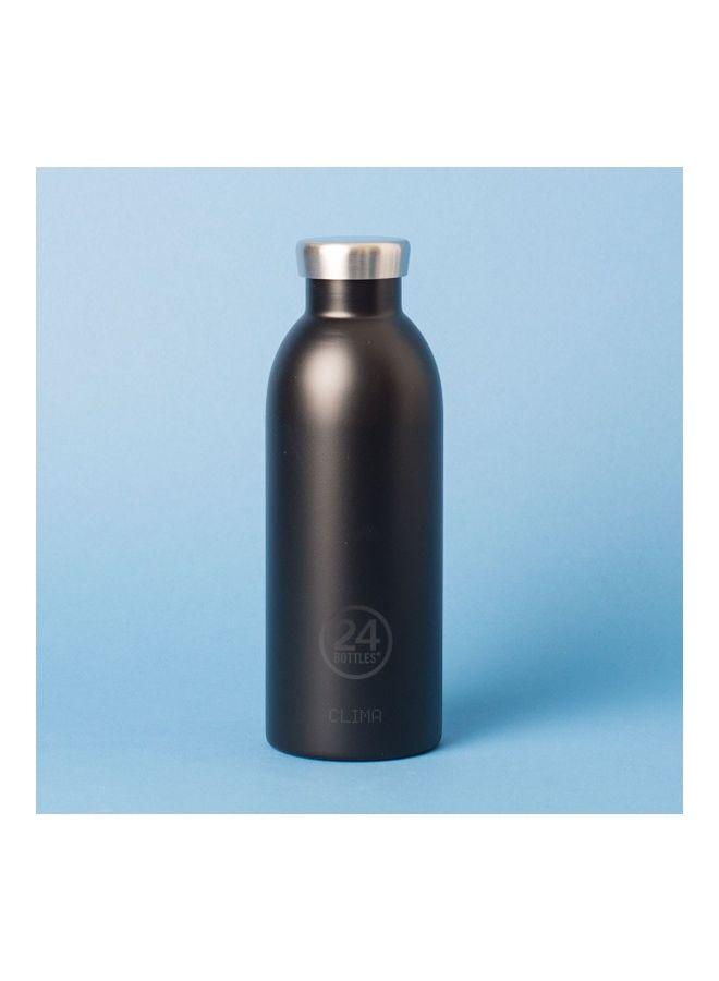 Double Walled Stainless Steel Water Bottle Black