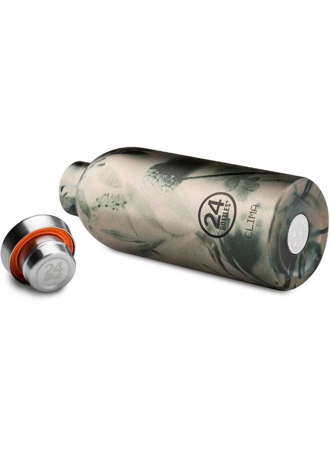 CLIMA Bottle (500ml) Double Walled Insulated Stainless Steel Water Bottle - Blur Green