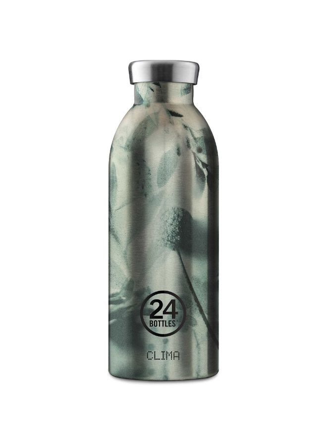 CLIMA Bottle (500ml) Double Walled Insulated Stainless Steel Water Bottle - Blur Green