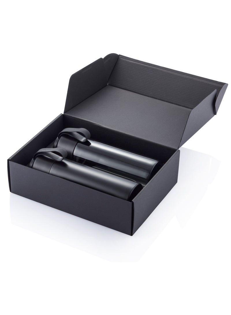 Water Bottle and Flask Set