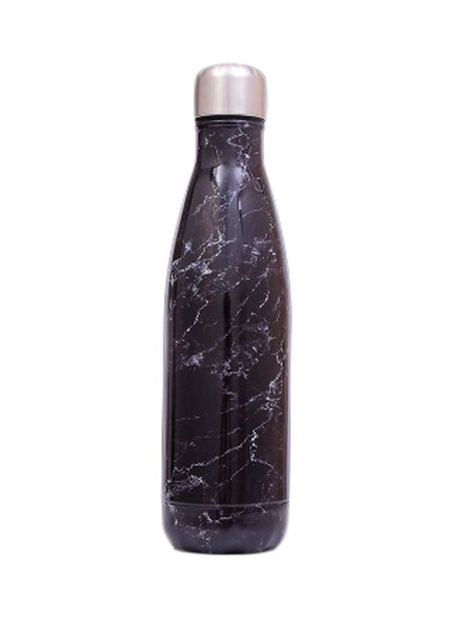 Stainless Steel Vacuum Thermos Water Bottle Black Spar 500ml