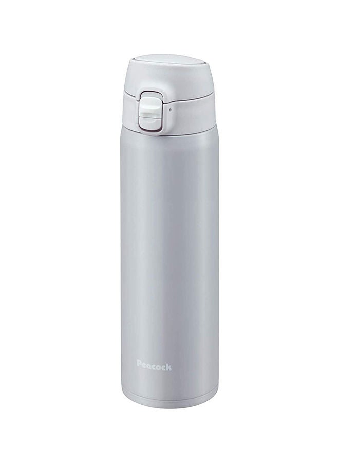 Onetouch Vacuum Water Bottle Sports Bottle With Stainless Steel Insulated Leak Proof Water Bottle Akm70 700Ml Grey