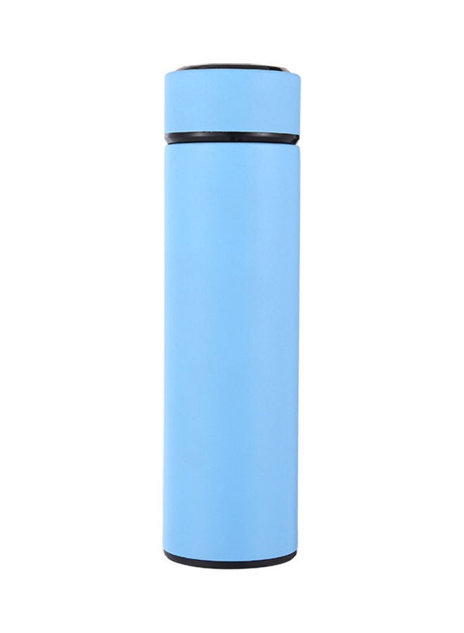 Waterproof Digital LED Touch Water Bottle Light Blue