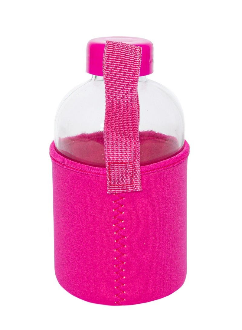 Biggdesign Moods Up Loved Neoprene Covered Glass Flask 600ml