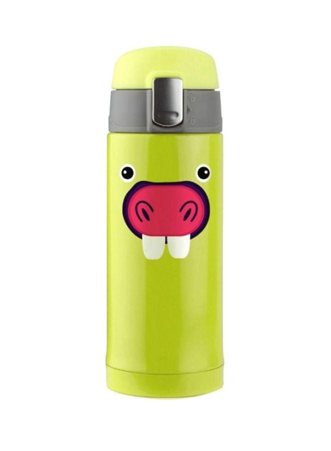 Peakaboo Printed Water Bottle Green
