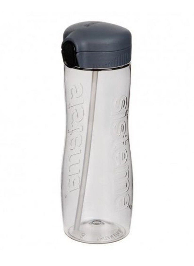 Sistema 800ml Tritan Bottle (Grey): Lightweight & Compact (Ideal for On-the-Go) BPA-Free & Leakproof