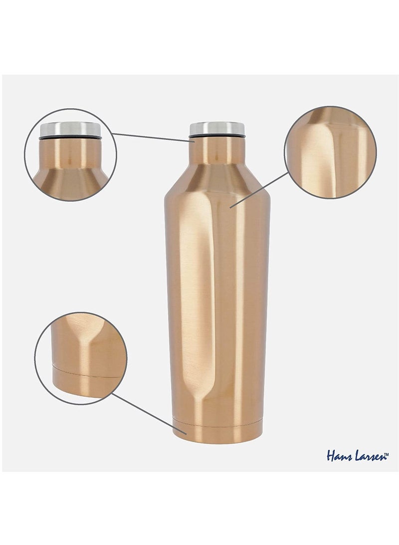 Stainless Steel Vacuum Insulated Double Walled Construction Water Bottle