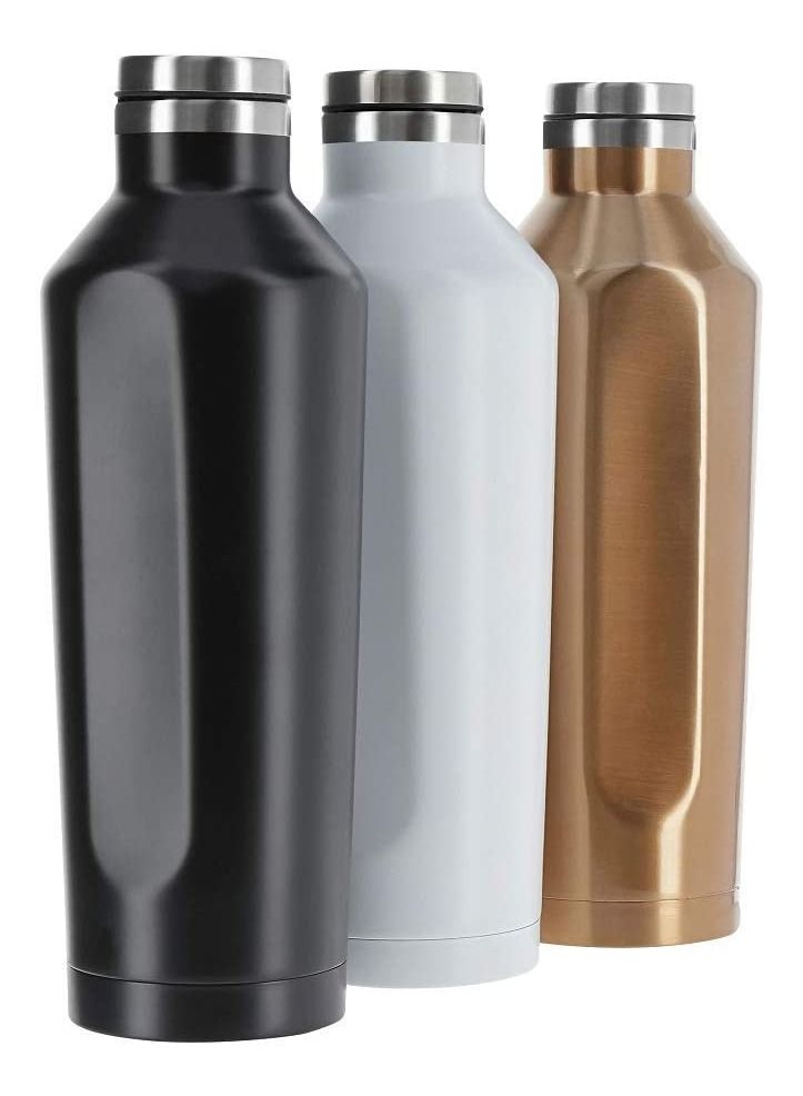 Stainless Steel Vacuum Insulated Double Walled Construction Water Bottle