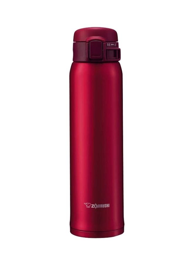 Stainless Steel Vacuum Insulated Flask Garnet Red 25cm