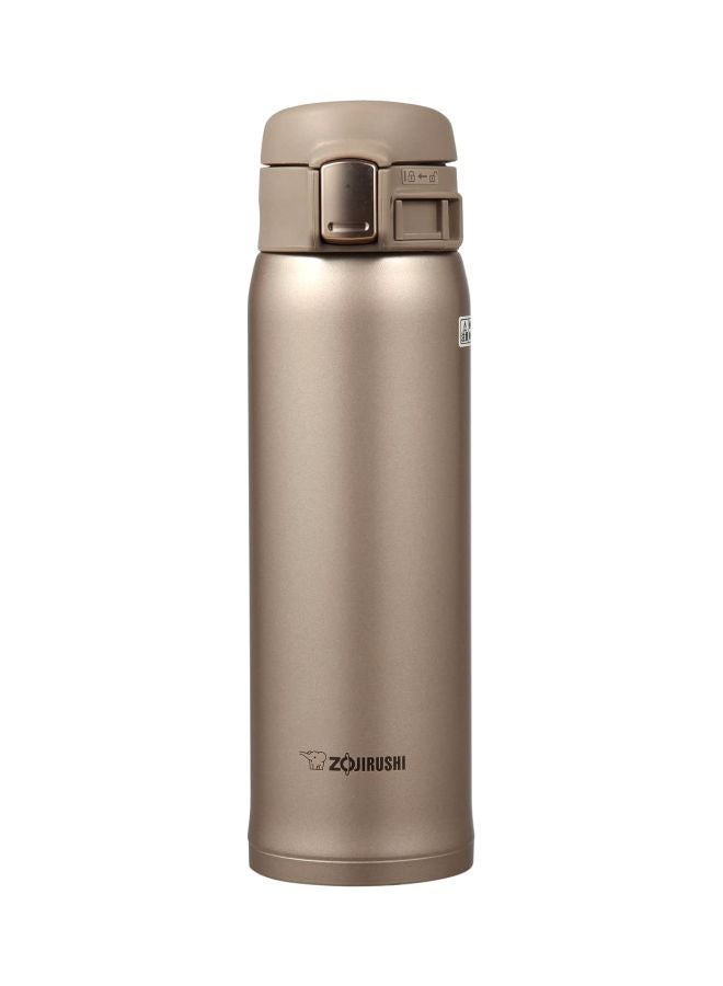 Stainless Steel Vacuum Insulated Flask Cinnamon Gold 22cm