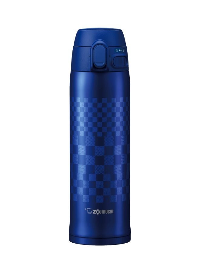 Stainless Steel Vacuum Insulated Flask Blue 22.5cm