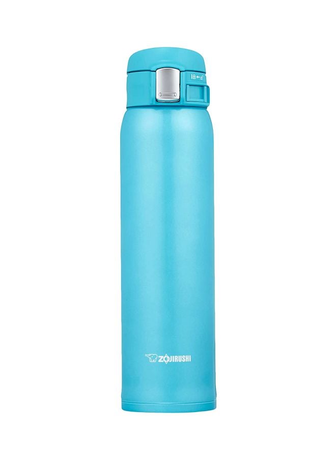 Stainless Steel Vacuum Insulated Flask Light Blue 22cm