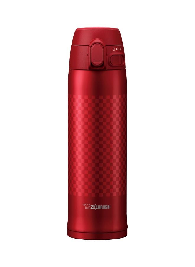 Stainless Steel Vacuum Insulated Flask Red 22.5cm