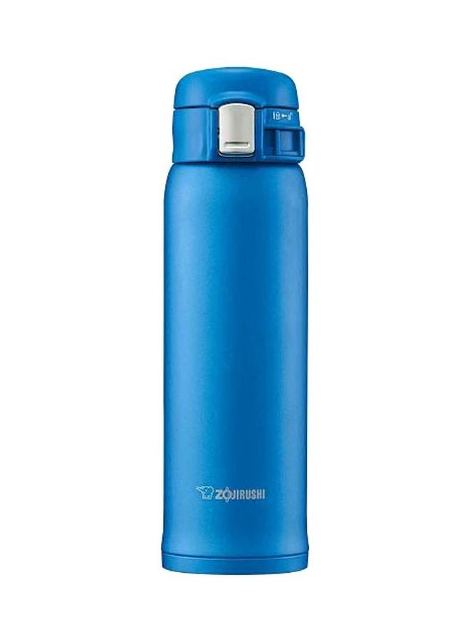 Stainless Steel Vacuum Insulated Flask Blue 22cm