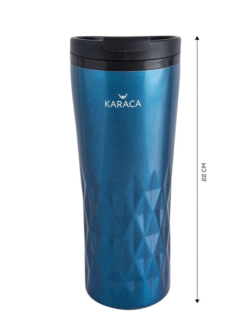 Karaca Diamond Blue Flask