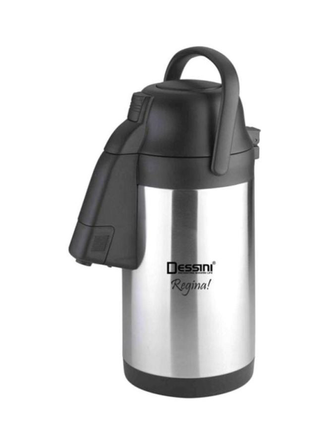Stainless Steel Air Pot Silver/Black 4Liters