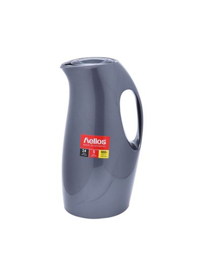 Vacuum Flask Metallic Grey 1Liters
