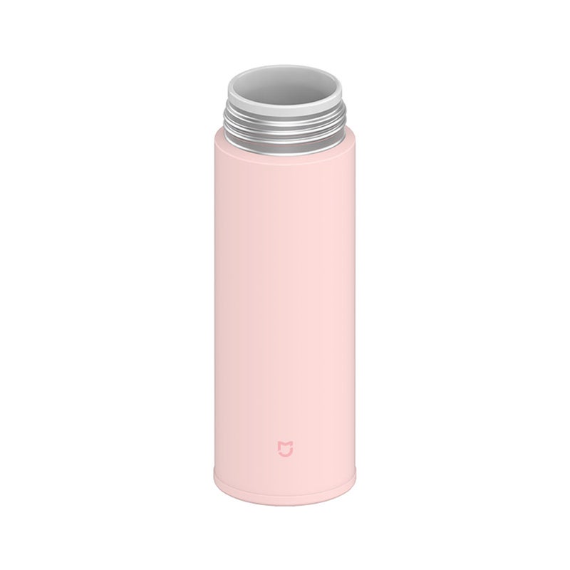 350ml Stainless Steel Vacuum Flask Pink 25 x 6 x 10cm