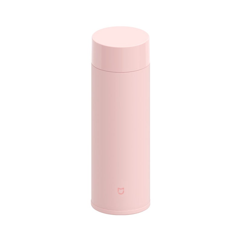 350ml Stainless Steel Vacuum Flask Pink 25 x 6 x 10cm