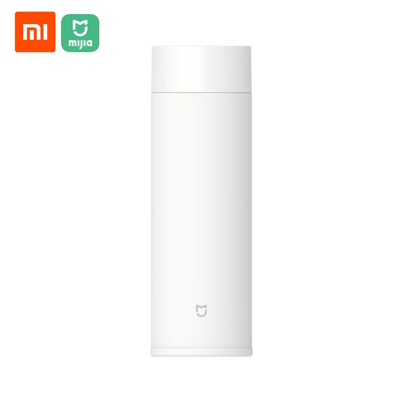 350ml Stainless Steel Vacuum Flask White 25 x 6 x 10cm