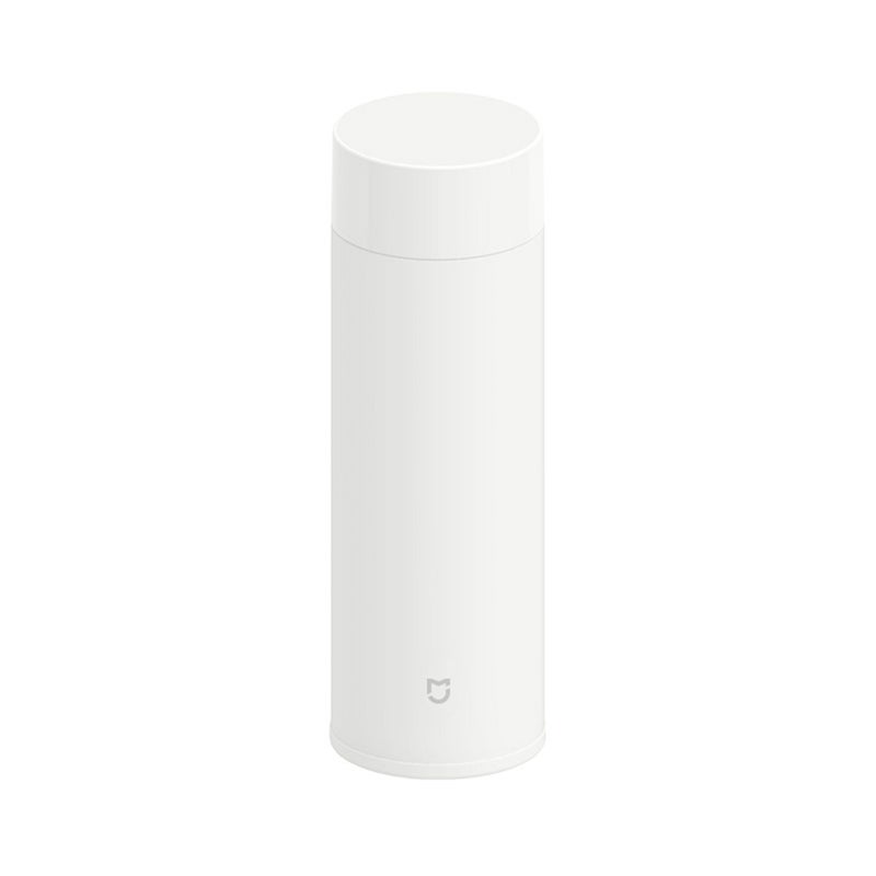 350ml Stainless Steel Vacuum Flask White 25 x 6 x 10cm