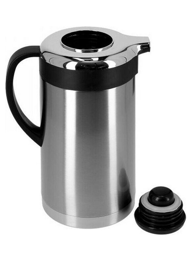 Attractive Vaccum Flask Black/Silver 12x12x25cm