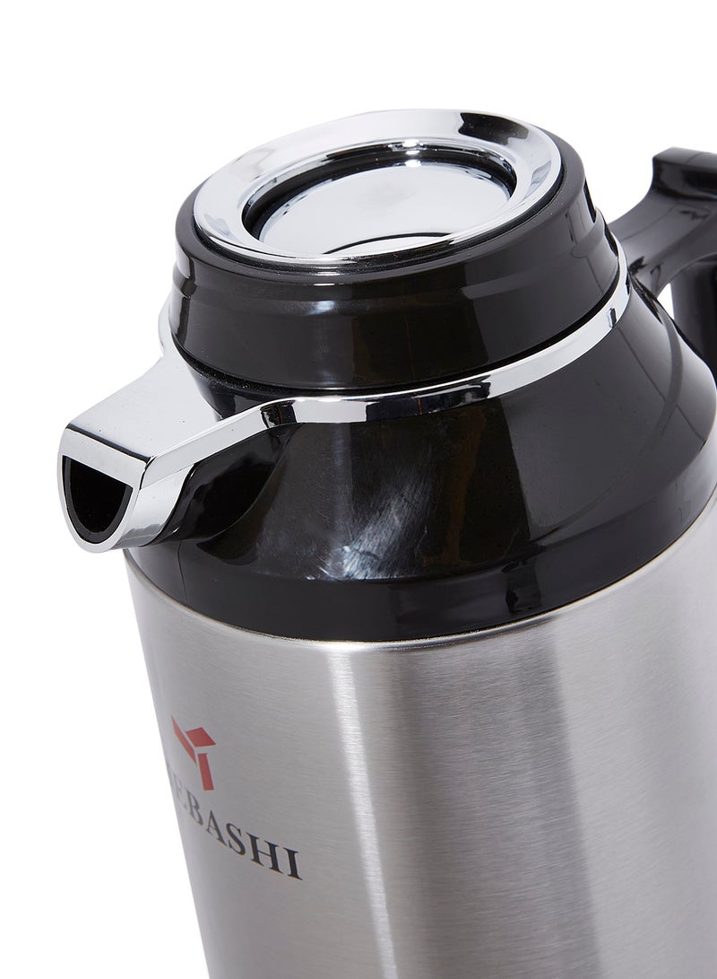 Vacuum Flask 1.3L Steel/Black 1.3Liters