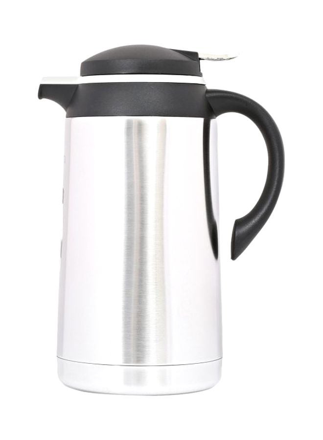 Stainless Steel Regal Flask 1.9L Silver/Black