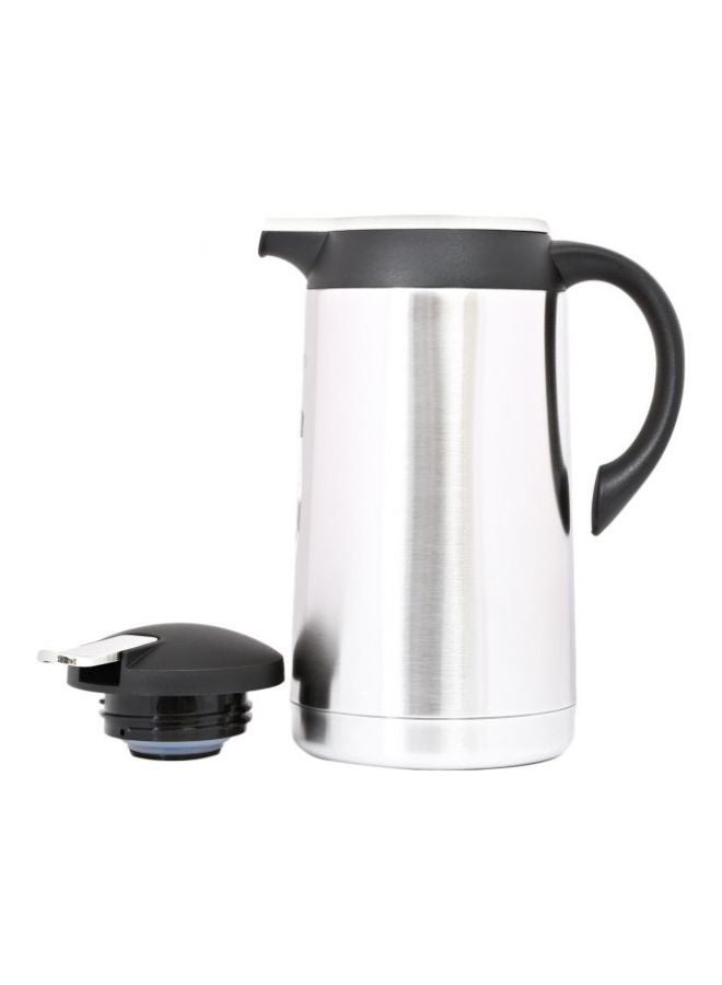 Stainless Steel Regal Flask 1.9L Silver/Black