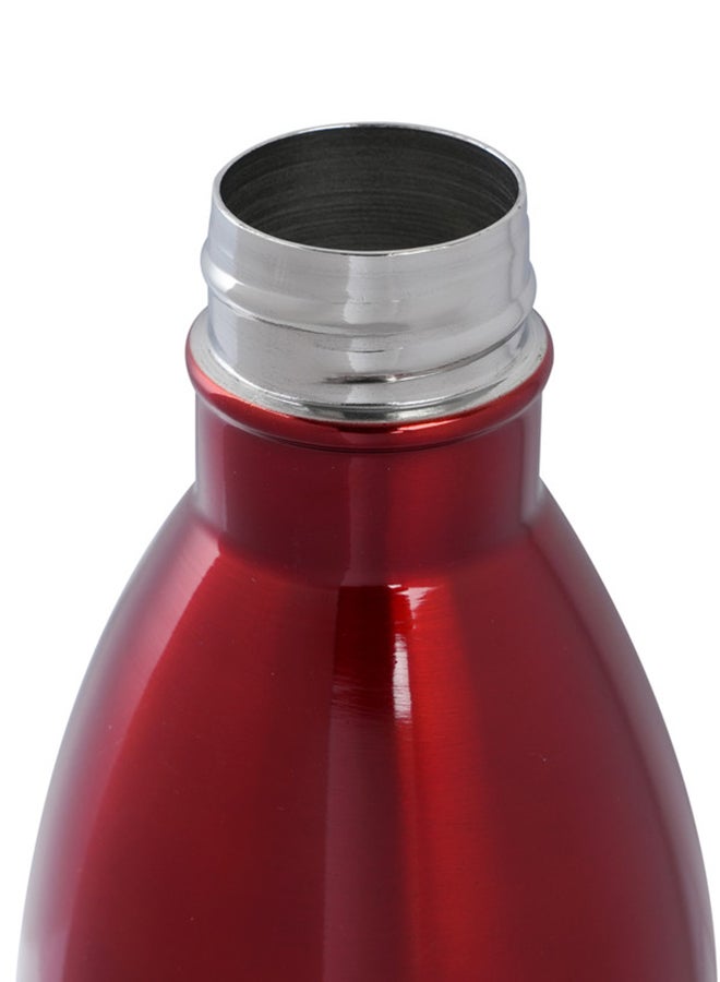 1L Flask Bottle  Hot And Cold Beverages  Stainless Steel Body with Double Wall Insulation  Unbreakable and Easy to Clean Bottles for Daily Use  Portable Friendly Red SVB-1002 Red 33cm