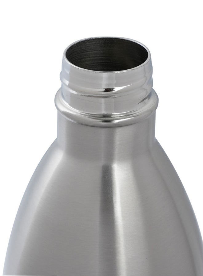 750ML Flask Bottle  Hot And Cold Beverages  Stainless Steel Body with Double Wall Insulation  Unbreakable and Easy to Clean Bottles for Daily Use  Portable Friendly SVB-752 Silver