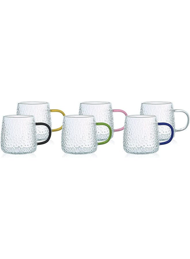 Neoflam Borosilicate Glass Mug Set Of 6 - 350Ml