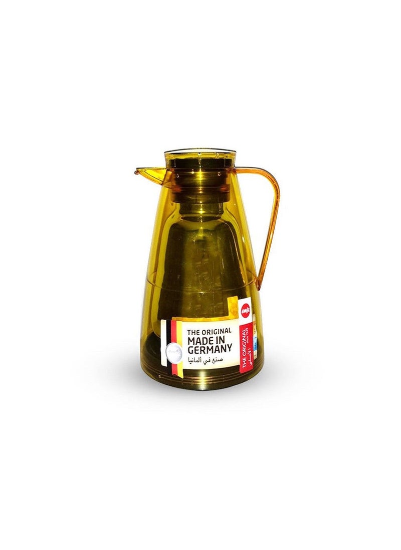 Emsa Salsa Flask Quick Press - Yellow 1.5L