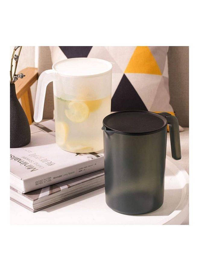 Fridge Water Jug With Lid Clear 13.4x12x5cm