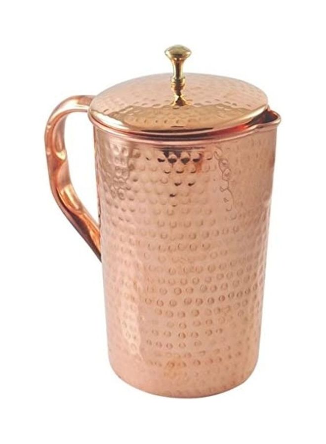 Copper Jug With Lid Rose Gold