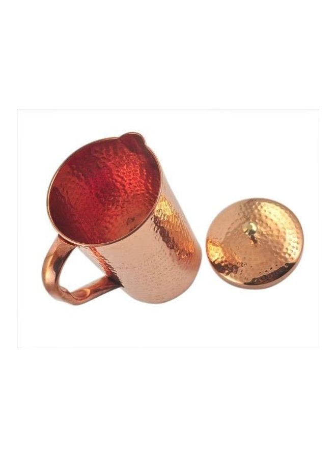 Copper Jug With Lid Rose Gold