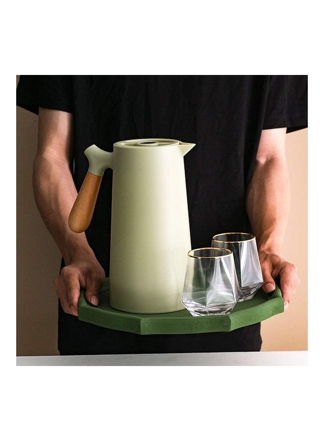 Thermal Coffee Jug With Lid Beige