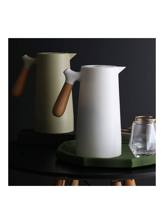 Thermal Coffee Jug With Lid Beige