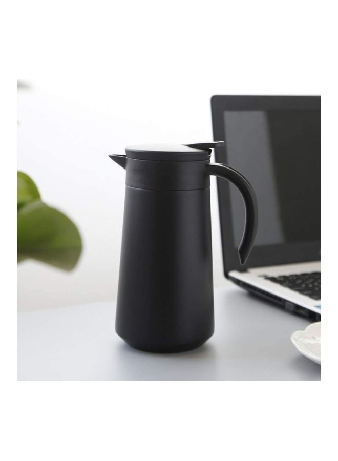 Thermal Coffee Jug With Lid Black