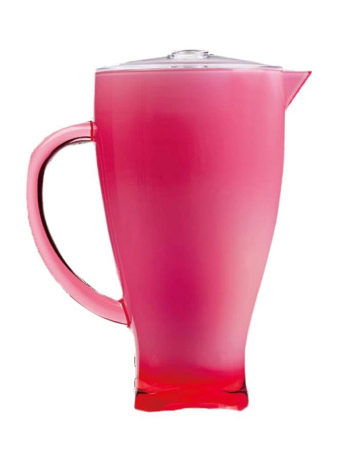 Jug With Lid Pink/Clear standard