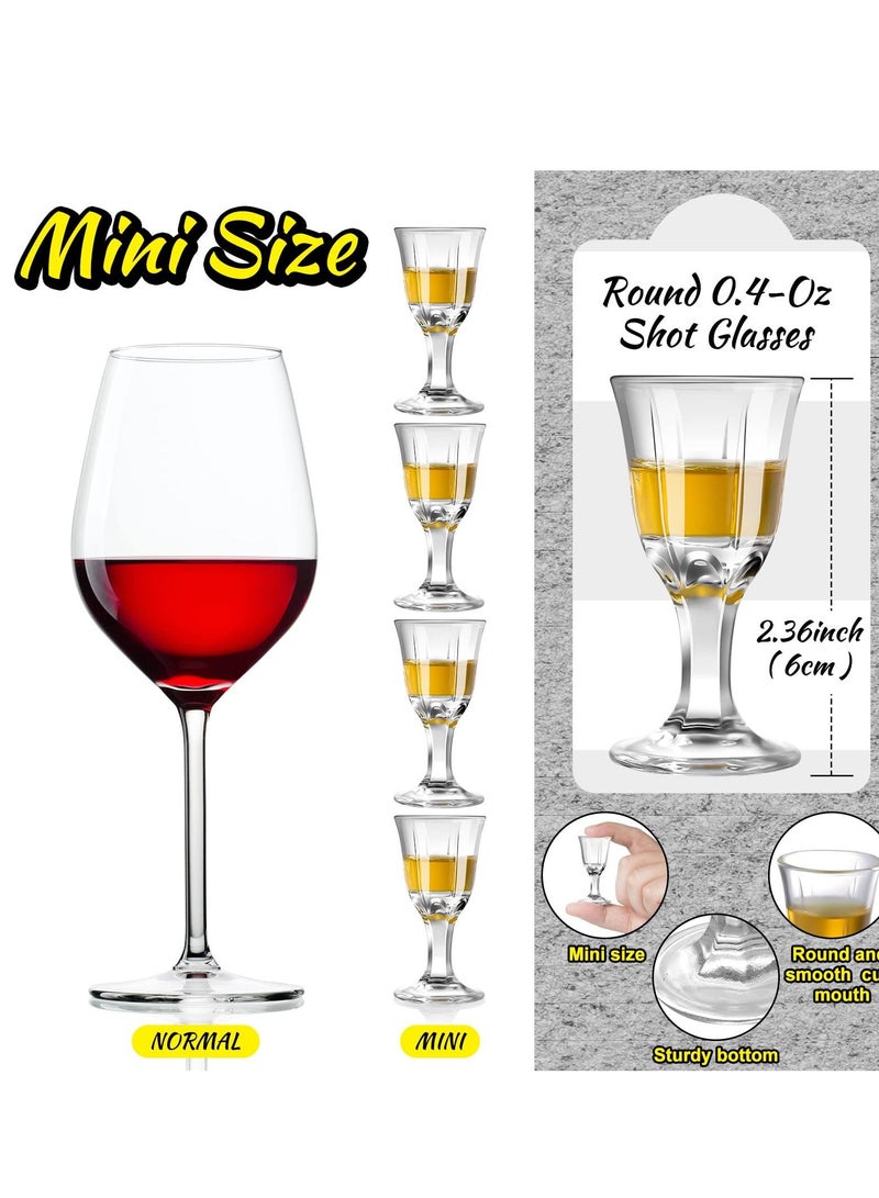 12 Pieces 0.4 oz Mini Glass Set