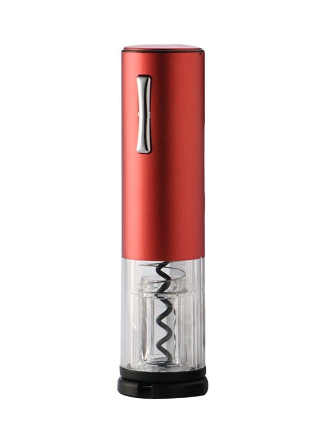 Electric Wine Bottle Opener Professional with LED Indicator Red