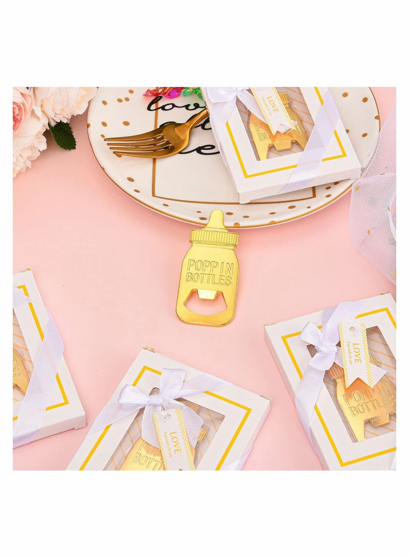 6 Pieces Bottle Opener Baby Shower Favor for Guest, Party Decoration Supplies