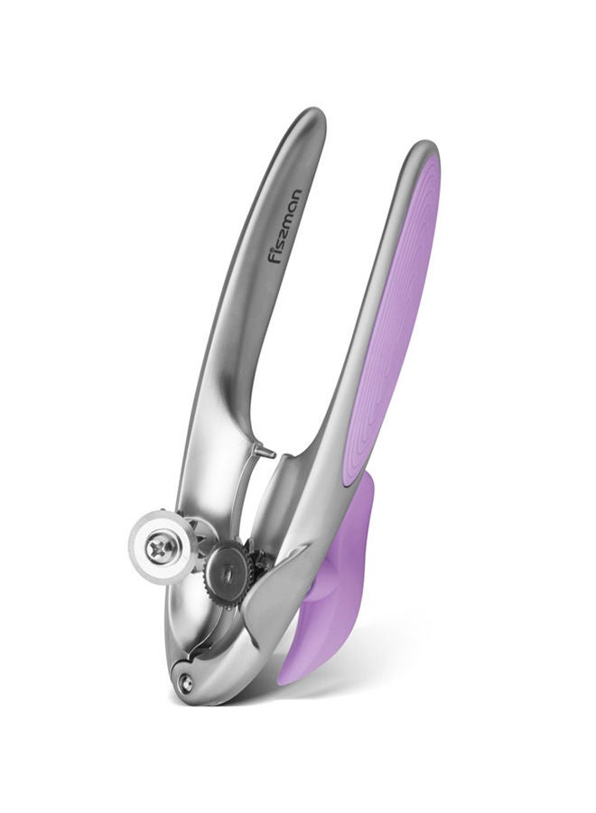 Stainless Steel Can Opener Luminica Series Silver/Purple